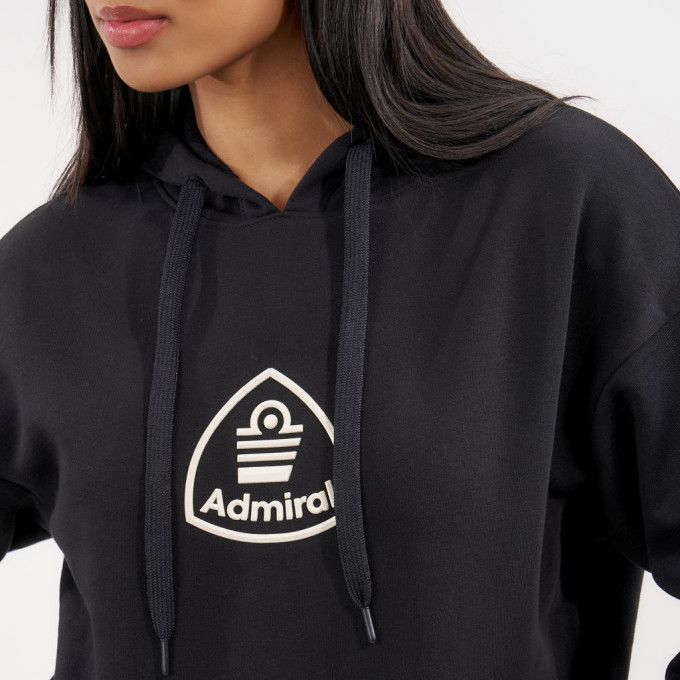 Admiral Γυναικείο Φούτερ Με Κουκούλα Benji 1921550027 BLACK