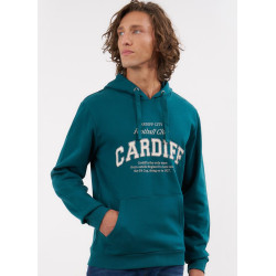 Admiral Ανδρικό Φούτερ Με Κουκούλα Cardiff 1921550019 DK SEA WHITECAP GREY