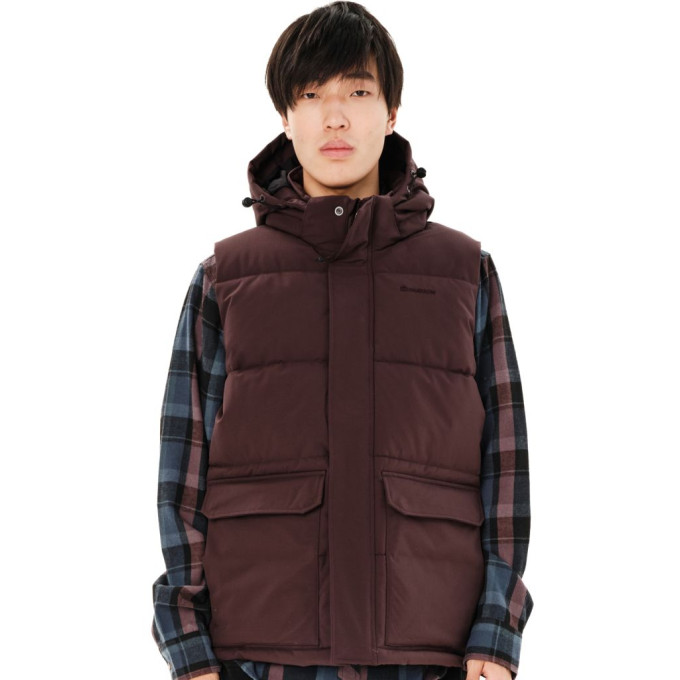  EMERSON ΑΝΔΡΙΚΟ ΜΠΟΥΦΑΝ PUFFER ΜΕ ΚΟΥΚΟΥΛΑ 262.EM10.73 CHOCOLATE BRONW