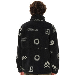  EMERSON ΑΝΔΡΙΚΟ SHERPA FLEECE ΜΕ ΦΕΡΜΟΥΑΡ 262.EM290.406 PR365 BLACK