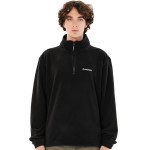 EMERSON ΑΝΔΡΙΚΟ FLEECE ΜΕ ΑΝΟΙΓΜΑ ΦΕΡΜΟΥΑΡ ΜΕΧΡΙ ΤΟ ΣΤΗΘΟΣ 262.EM28.25 BLACK