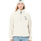  EMERSON ΓΥΝΑΙΚΕΙΟ FLEECE ΜΕ ΑΝΟΙΓΜΑ ΦΕΡΜΟΥΑΡ ΜΕΧΡΙ ΤΟ ΣΤΗΘΟΣ 262.EW28.41 CLAY WHITE