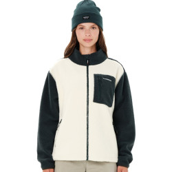  EMERSON ΓΥΝΑΙΚΕΙΟ FLEECE ΜΕ ΦΕΡΜΟΥΑΡ 262.EW290.37 OFF WHITE FOREST GREEN