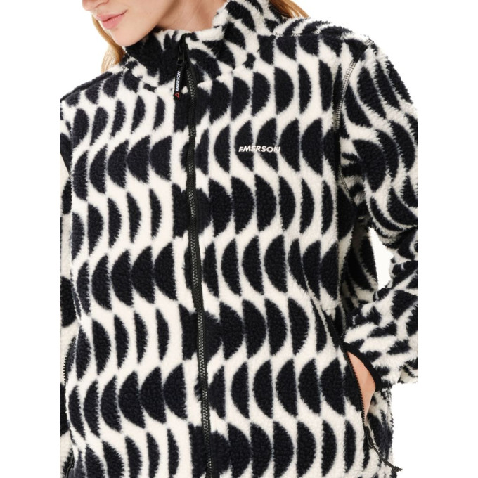  EMERSON ΓΥΝΑΙΚΕΙΟ FLEECE ΜΕ ΦΕΡΜΟΥΑΡ 262.EW290.160 PR613 OFF WHITE