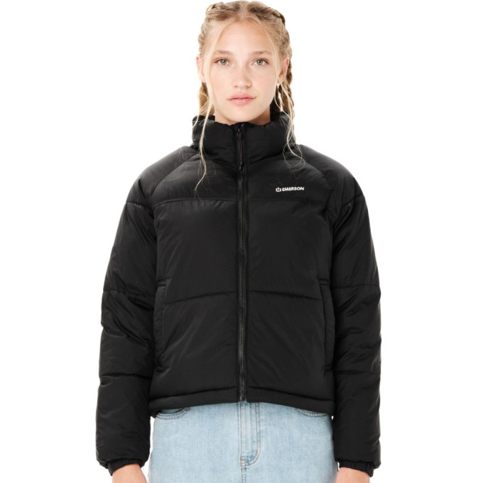  EMERSON ΓΥΝΑΙΚΕΙΟ ΜΠΟΥΦΑΝ PUFFER ΜΕ ΚΟΥΚΟΥΛΑ 262.EW10.76 BLACK