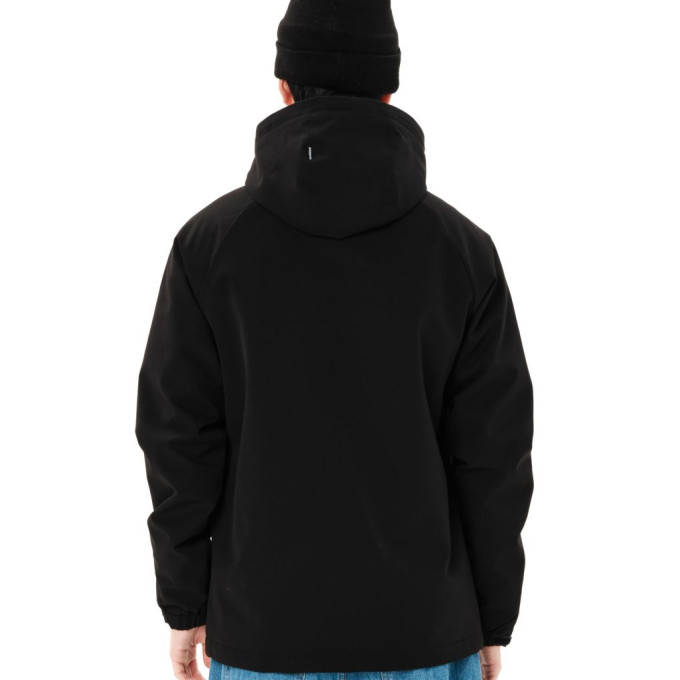  EMERSON MEN'S HOODED JACKET 262.EM10.16 BLACK