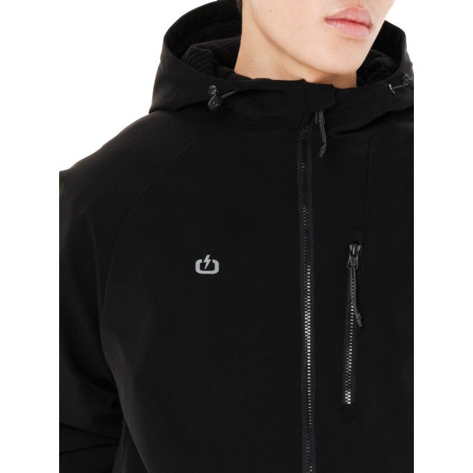  EMERSON MEN'S HOODED JACKET 262.EM10.16 BLACK
