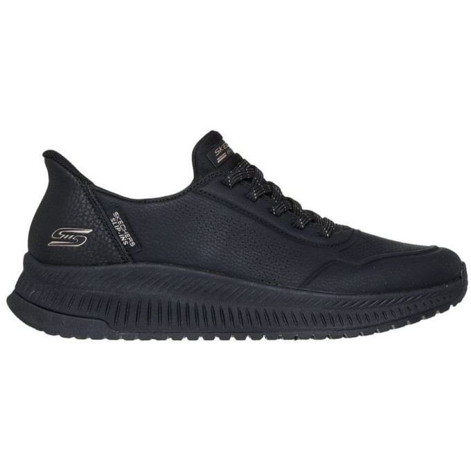 Skechers Bobs Squad 4 - Key Look Slip-Ins Γυναικεία Παπούτσια 117740/BBK
