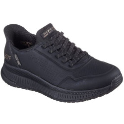 Skechers Bobs Squad 4 - Key Look Slip-Ins Γυναικεία Παπούτσια 117740/BBK