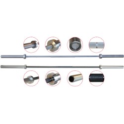 Μπάρα χωρίς κολάρο Φ50mmx218cm (80036)