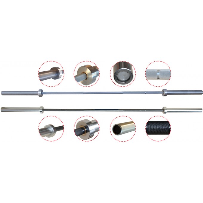 Μπάρα χωρίς κολάρο Φ50mmx218cm (80036)