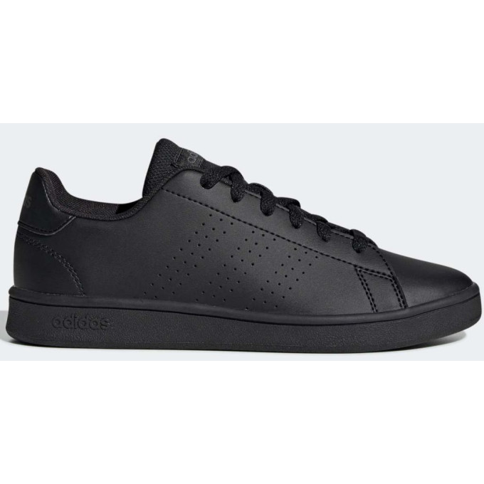 Adidas ADVANTAGE K Παιδικό Παπούτσι Casual Ολόμαυρο
