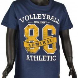 Admiral T-S VOLEO Παιδικό Κοντομάνικο Μπλουζάκι Μπλε