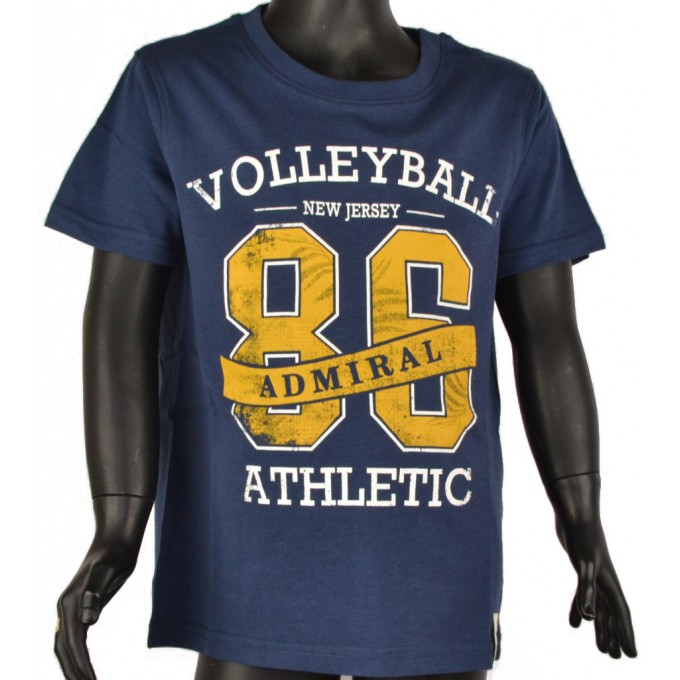 Admiral T-S VOLEO Παιδικό Κοντομάνικο Μπλουζάκι Μπλε