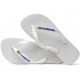 Havaianas H.BRAZIL Logo FC Σαγιονάρα Unisex Λευκή