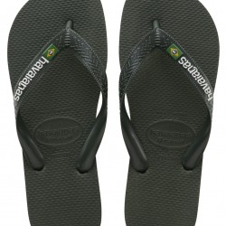 Havaianas H. BRAZIL Logo FC Unisex Σαγιονάρα Πράσινη 4110850-5983