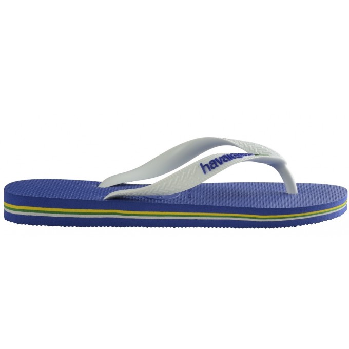 Havaianas H. BRAZIL Logo FC Unisex Σαγιονάρα Μπλε Ρουά