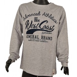 Admiral T-S Παιδικό με Μακρύ Μανίκι Λεπτό Γκρι