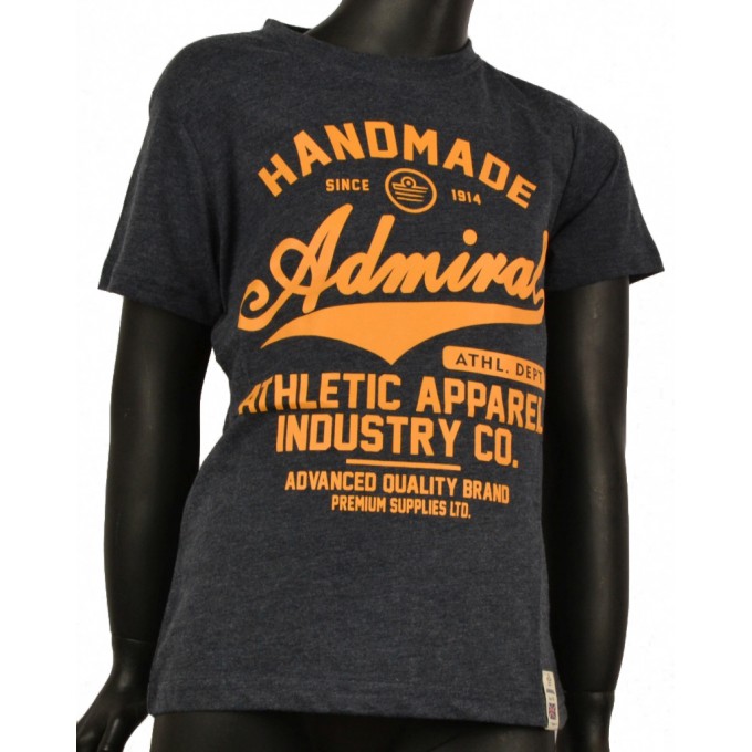 Admiral Παιδική Μπλούζα για ΑΓΟΡΙΑ Μακό ΚΟΝΤΟΜΑΝΙΚΗ Μπλε