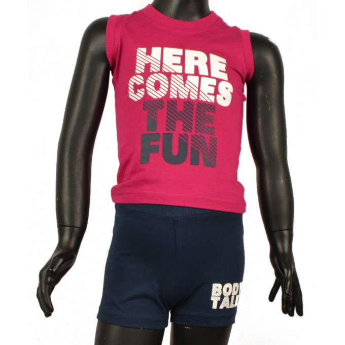 BODYTALK σετ Μπεμπέ Μπλουζάκι-Σορτς