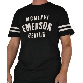 Emerson Μακό Ανδρικό Κοντομάνικο Μπλουζάκι Μαύρο