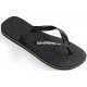 Havaianas HAV. BRASIL Logo FC Σαγιονάρα Unisex Μαύρη 4110850-1069