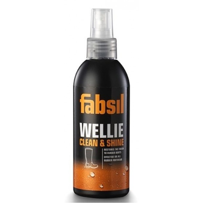 FABSIL WELLIE CLEAN & SHINE Υγρό ΚΑΘΑΡΙΣΜΟΥ και ΣΥΝΤΗΡΗΣΗ ΓΑΛΟΤΣΩΝ με ΨΕΚΑΣΜΟ