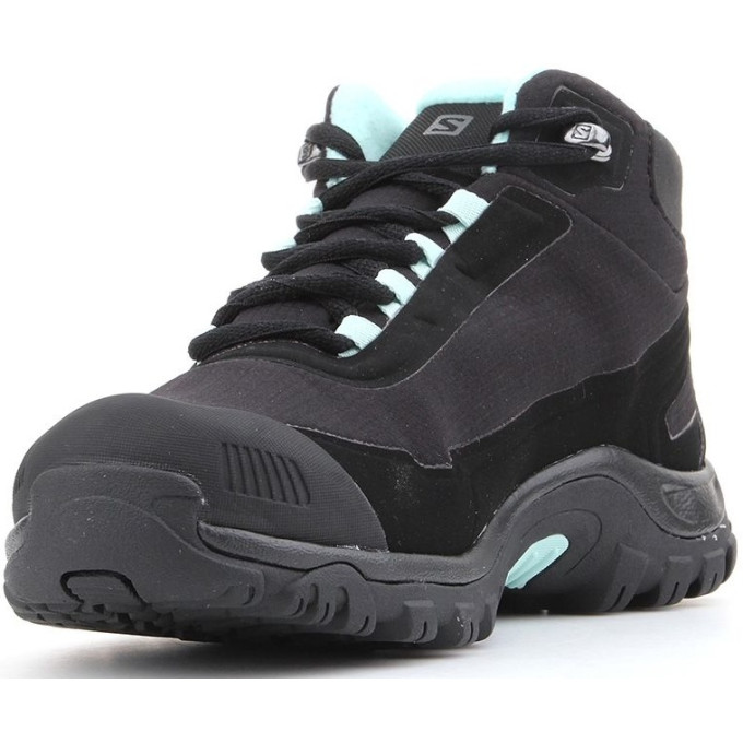 Salomon SHELTER CS WP W Μποτάκι Αδιάβροχο Μαύρο