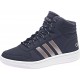 Adidas HOOPS MID 2.0 Παιδικό Αθλητικό Μποτάκι για ΚορίτσιΑ Δερμάτινο Μπλε