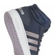 Adidas HOOPS MID 2.0 Παιδικό Αθλητικό Μποτάκι για ΚορίτσιΑ Δερμάτινο Μπλε