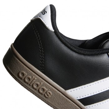 Adidas BASELIKE K Παιδικό Παπούτσι Casual Μαύρο 