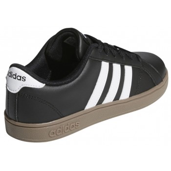 Adidas BASELIKE K Παιδικό Παπούτσι Casual Μαύρο 