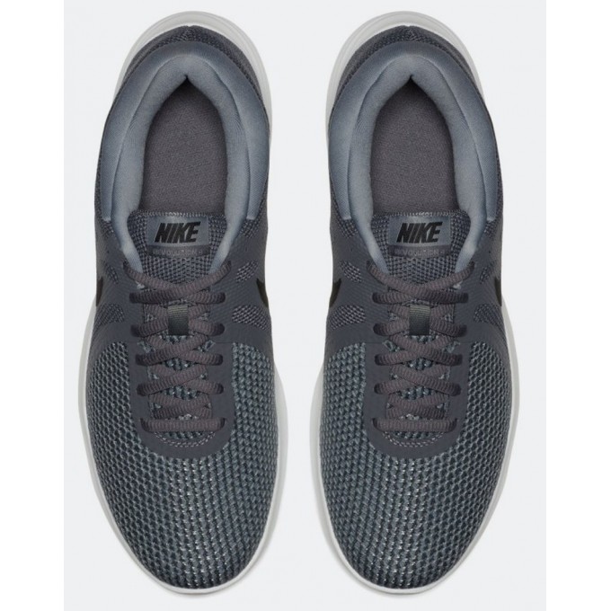 Nike REVOLUTION 4 EU Αθλητικό Ανδρικό Παπούτσι Πολύ Ελαφρύ και Άνετο Γκρι Σκούρο
