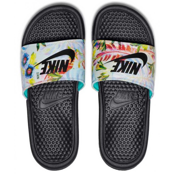 Nike BENASSI JDI PRINT Γυναικεία Σαγιονάρα Εμπριμέ