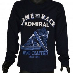 Admiral Παιδικό Μπλουζάκι Λεπτό με Μακρύ Μανίκι Μπλε