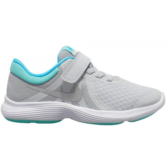 Nike REVOLUTION 4 Παιδικό Αθλητικό Παπούτσι για ΚορίτσιΑ Γκρι