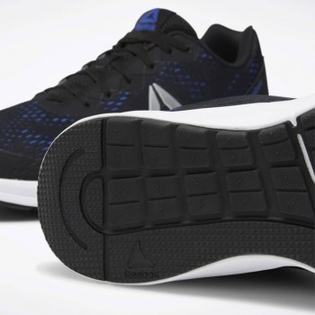 Reebok RUNNER 3.0 Ανδρικό Αθλητικό Παπούτσι για Τρέξιμο Μαύρο με Μπλε ΛεπτόΜΕΡΙΕΣ