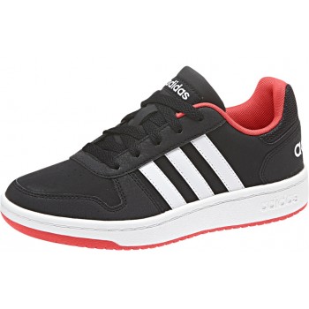 Adidas HOOPS 2.0 K Παιδικό Αθλητικό Παπούτσι Μαύρο