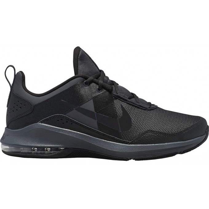 Nike AIR MAX ALPHA TRAINER 2 Αθλητικό Παπούτσι Ανδρικό Ολόμαυρο με ΑΕΡΟΣόλα