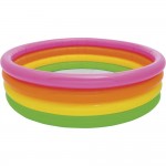 Πισίνα πλαστική στρογγυλή Intex Sunset Glow