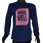 Admiral Κοριτσίστικο Λεπτό Μπλουζάκι Μακό