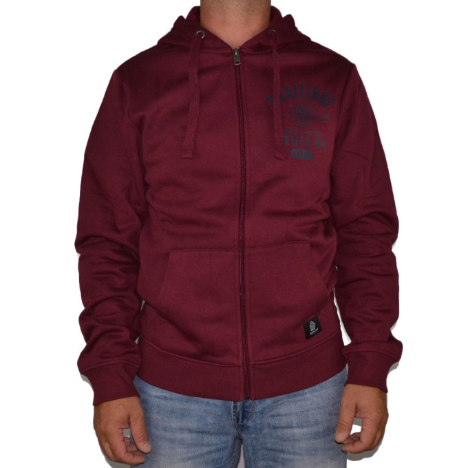 Admiral Ζακέτα Ανδρική με Κουκούλα 1921450016 ZINFANDEL/NAVY