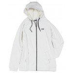 Body Action Ανδρική Ζακέτα με Κουκούλα Λευκή