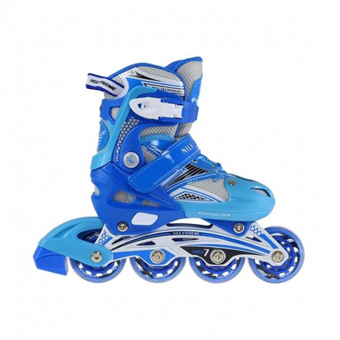 Αυξομειούμενα Πατίνια Roller NA 0326 A INLINE Nils Extreme Μπλέ - MEDIUM(34-37)