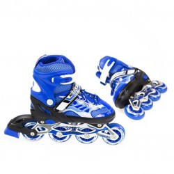 Αυξομειούμενα Πατίνια Roller NJ 1828 A INLINE SKATES Nils Extreme Μπλε-LARGE (39-42)