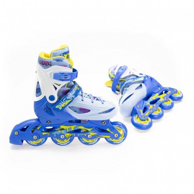 Αυξομειούμενα Πατίνια Roller NJ1905A INLINE Nils Extreme Μπλε- Small (31-34)