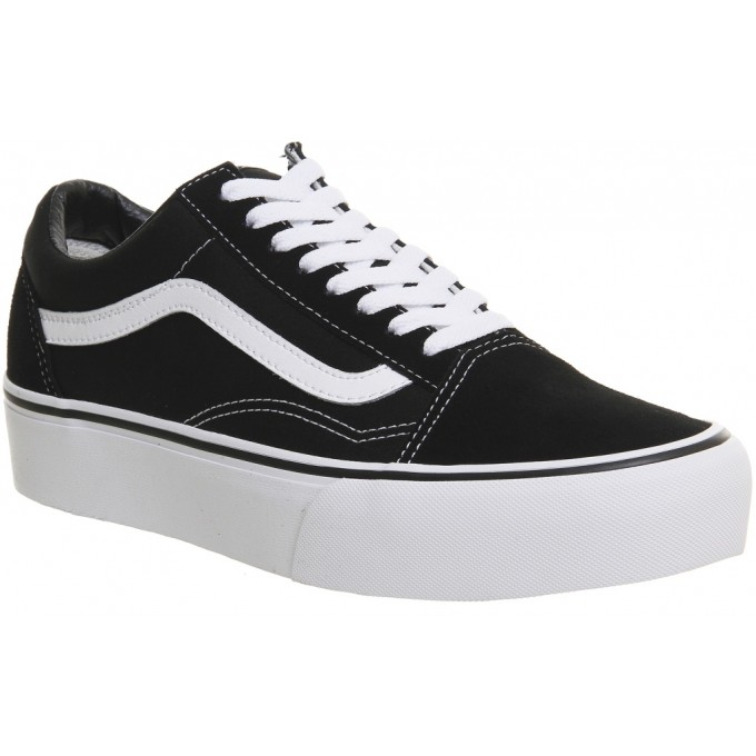 VANS OLD SKOOL PLATFORM Γυναικείο Μαύρο